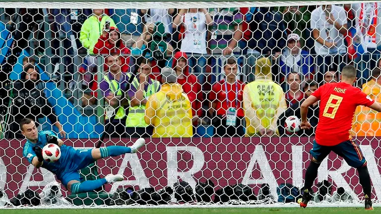 Partido entre España y Rusia en octavos de final del Mundial de Rusia EFE 7