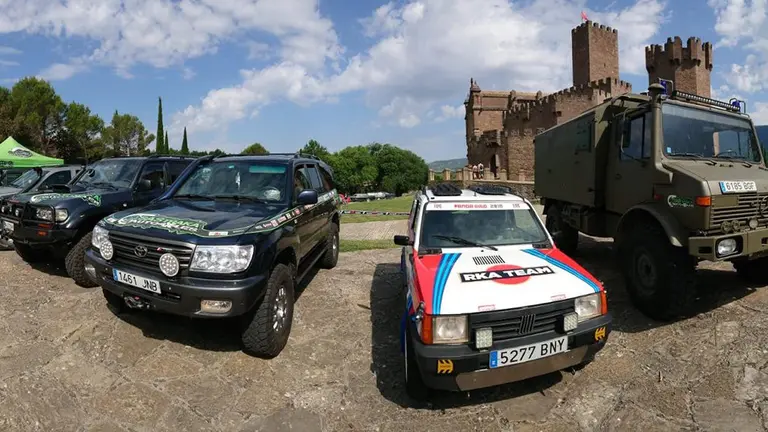 Imagen de la primera edición del 'Navarra Motor Festival' celebrado en el Castillo de Javier CEDIDA (8)