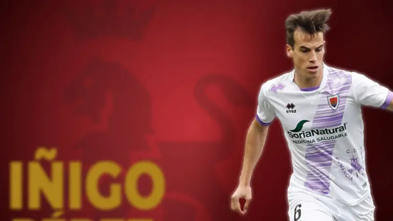El centrocampista pamplonés Iñigo Pérez, primer fichaje de Osasuna OSASUNA