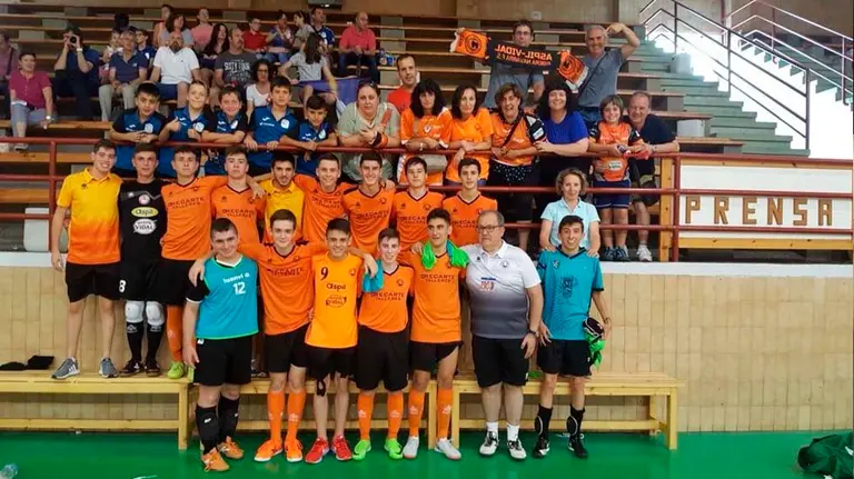 El cadete del Aspil Vidal en la Tour Cup