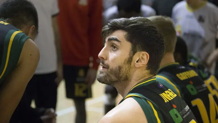 José Alberto Jiménez, nuevo fichaje de Basket Navarra. CEDIDA