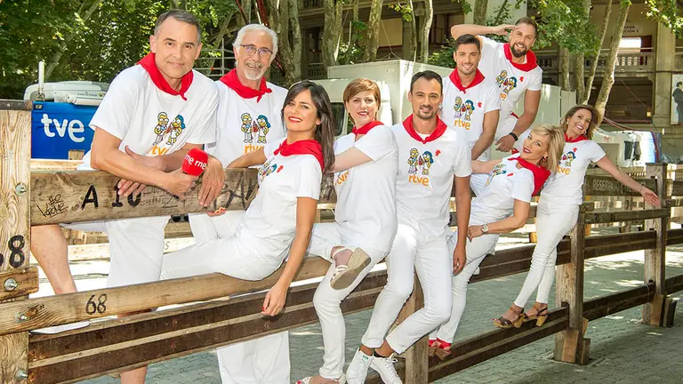 Foto de grupo del equipo de RTVE