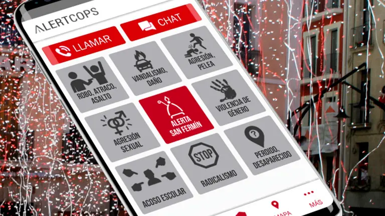 Imagen promocional de la aplicación Alercorps. CEDIDA