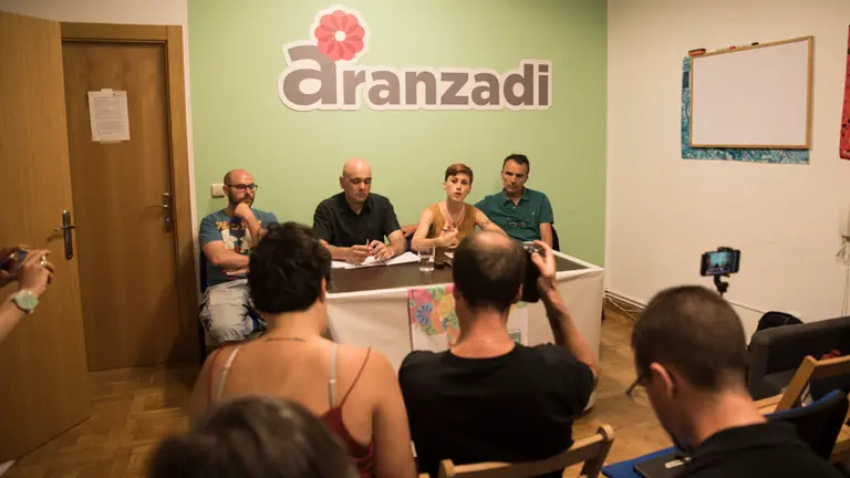 Rueda de prensa de Aranzadi. MIGUEL SANTIAGO06