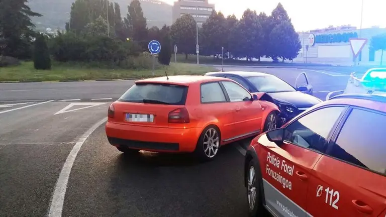 Conductor detenido en Berriozar por cuadruplicar la tasa de alcohol