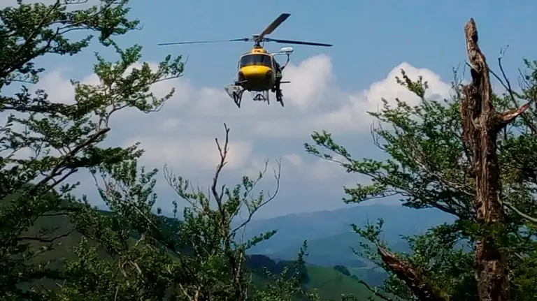 Imagen del grupo de rescate de la Guardia Civil. GUARDIA CIVIL