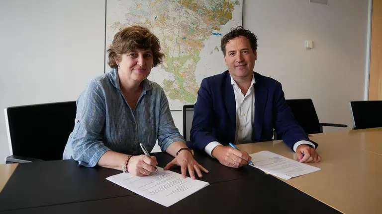 Eva Garc&iacute;a Balaguer y Eduardo Ryan