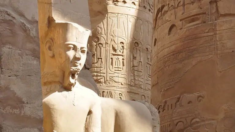 Restos arqueológicos del Antiguo Egipto