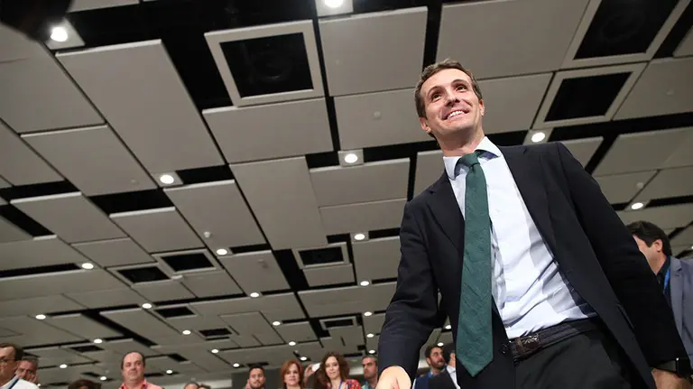 El nuevo presidente del PP, Pablo Casado