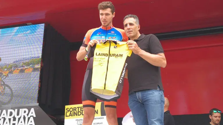 Dorian Foulon, francés ganador de La Induráin TWITTER