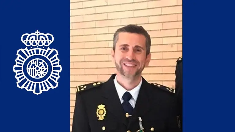 El inspector jefe de la Policía Nacional, jefe del Puesto Fronterizo de Almería, José Antonio García Díaz