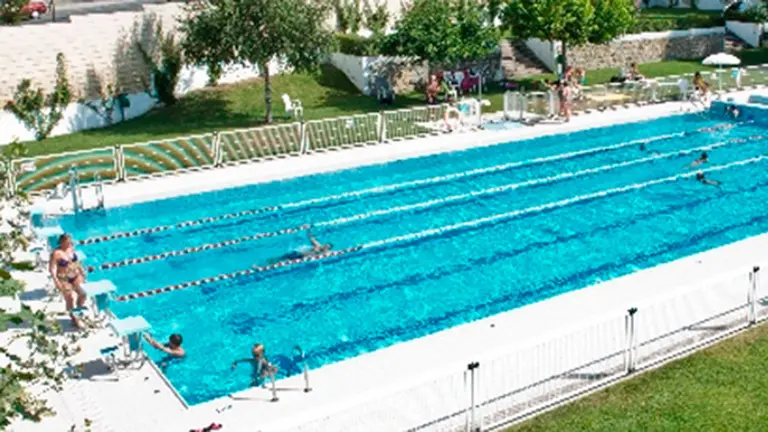 Piscina olímpica de Oberena. FOTO OBERENA