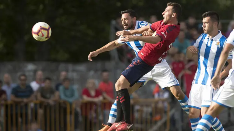 Osasuna se enfrenta a la Real Sociedad en el cuarto amistoso de la pretemporada OSASUNA