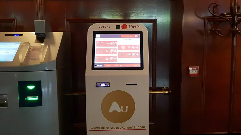 El cajero de bitcoins