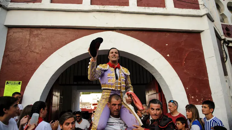 Primera corrida de la feria de Estella de 2018. MIGUEL OSÉS_35