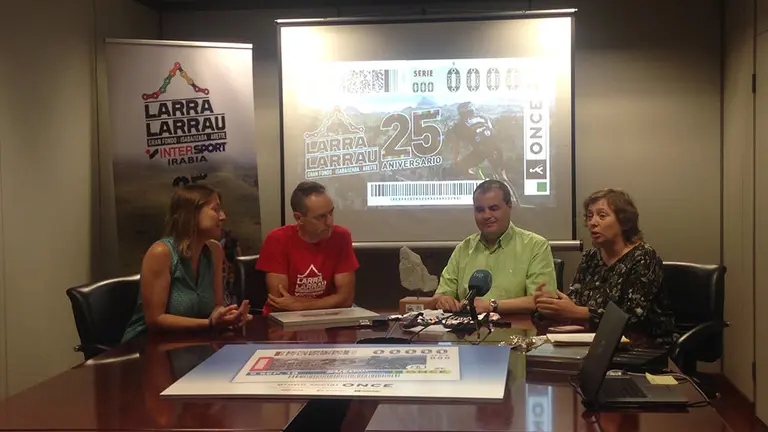 El Grupo Social ONCE dedicar&aacute; su cup&oacute;n a la Marcha Cicloturista Larra Larrau con motivo de su 25 aniversario GRUPO SOCIAL ONCE