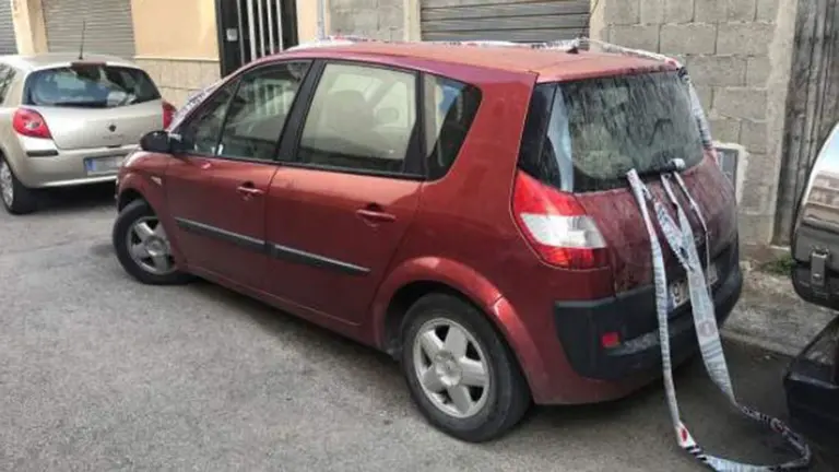 EL coche donde hallaron fallecida al bebe de diez meses tras ser olvidada por su abuelo durante ocho horas EFE