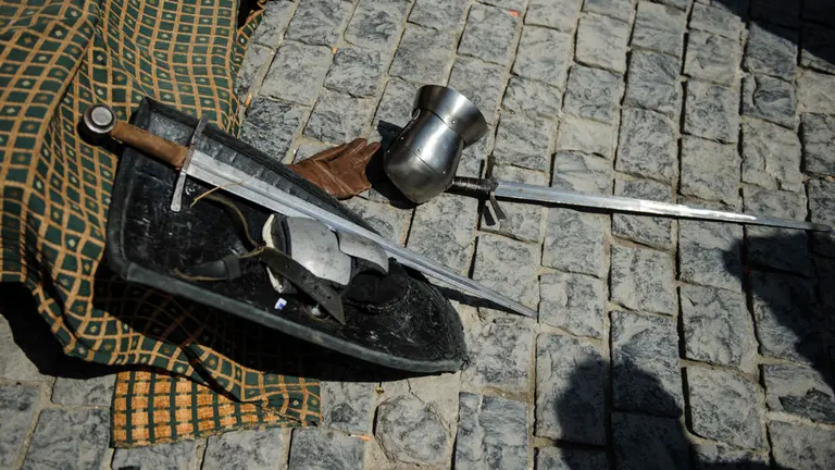 Jornadas medievales en Olite en 2018. MIGUEL OSÉS_18