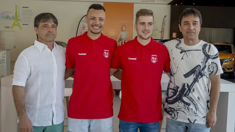 Osasuna Magna comienza la pretemporada y presenta a Alex Diz y Juninho como nuevos jugadores OSASUNA MAGNA