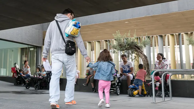 Inicio del curso 2018-2019 en Hello Buztintxuri, una de las Escuelas Infantiles Municipales de Pamplona (02). IÑIGO ALZUGARAY