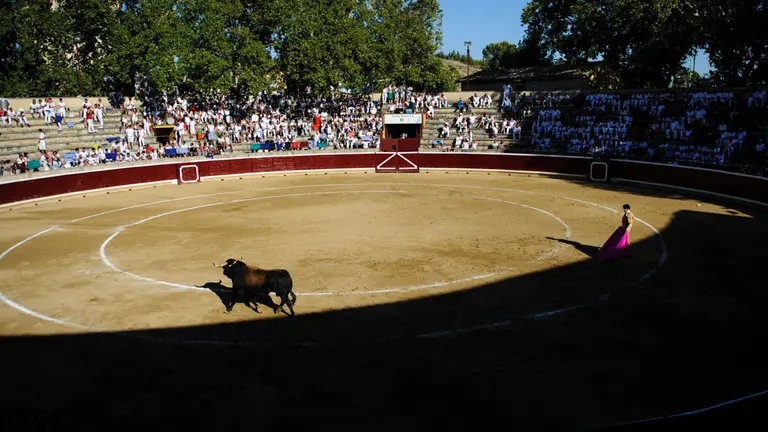 Tercera corrida de la feria de Tafalla de 2018 para los diestros Alberto Gómez, Esaú Fernández y Filiberto. MIGUEL OSÉS_8