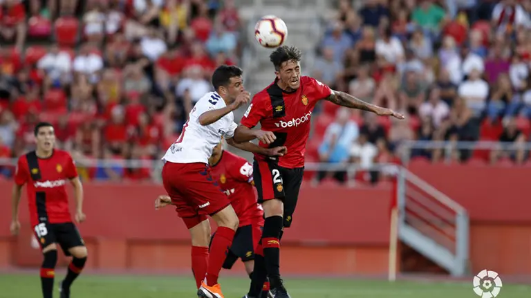 Partido Mallorca - Osasuna en Son Moix. La Liga123.