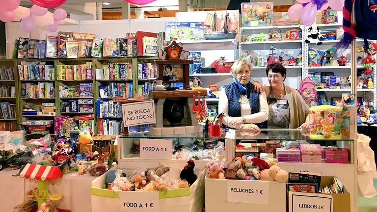 La juguetería del Rastrillo Nuevo Futuro. CEDIDA