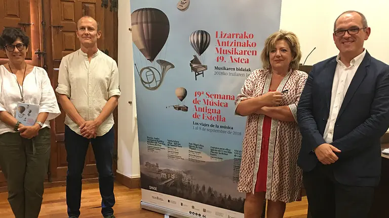 Presentación de la Semana de la Música Antigua de Estella. GOBIERNO DE NAVARRA