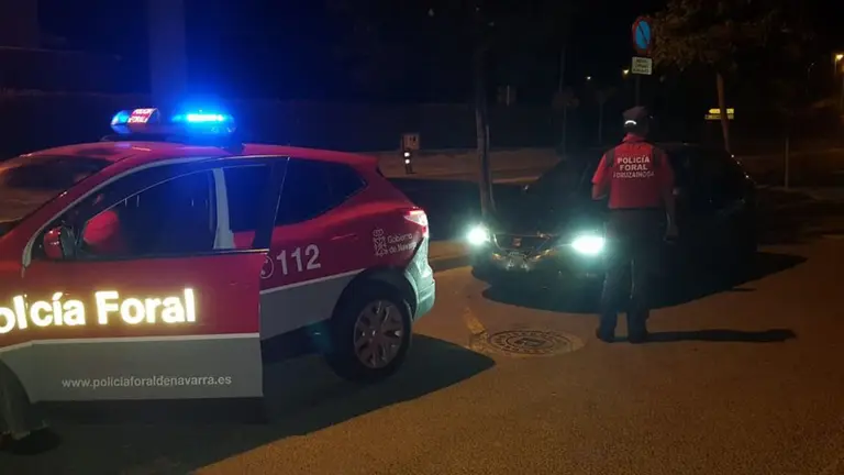 Conductor imputado en Estella POLICÍA FORAL