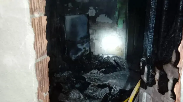 Incendio en Andosilla GOBIERNO DE NAVARRA