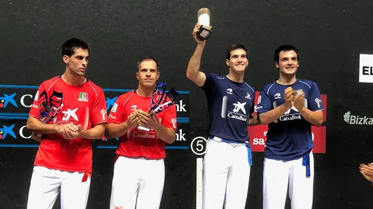 Finalistas del torneo Aste Nagusia. Asegarce.