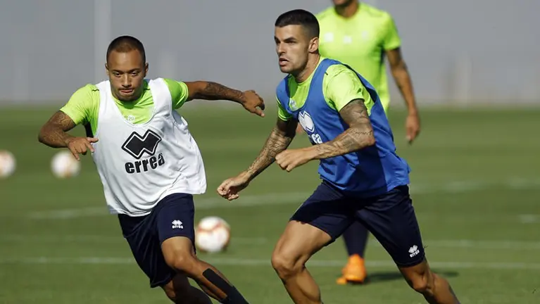 Entrenamiento del Granada CF. Foto web Granada CF.