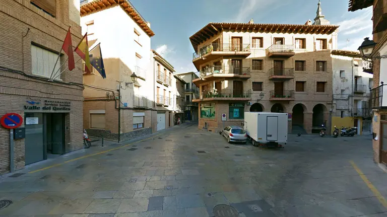 La plaza Obispo Soldevilla de Cascante