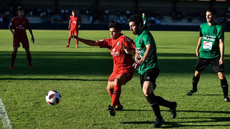Partido Osasuna - Subiza en Tajonar. Foto de Miguel Osés.
