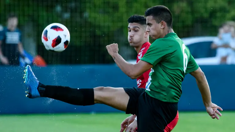 Partido del Osasuna promesas en Tajonar. MIGUEL OSÉS_20