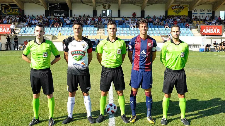 Partido Tudelano - CD Vitoria 2018-19. Toño de la Parra.