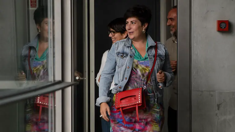 La consejera de Educación, María Solana, comparece en el Parlamento para presentar el Informe de la Evaluación de Competencias y Destrezas del alumnado. PABLO LASAOSA 01