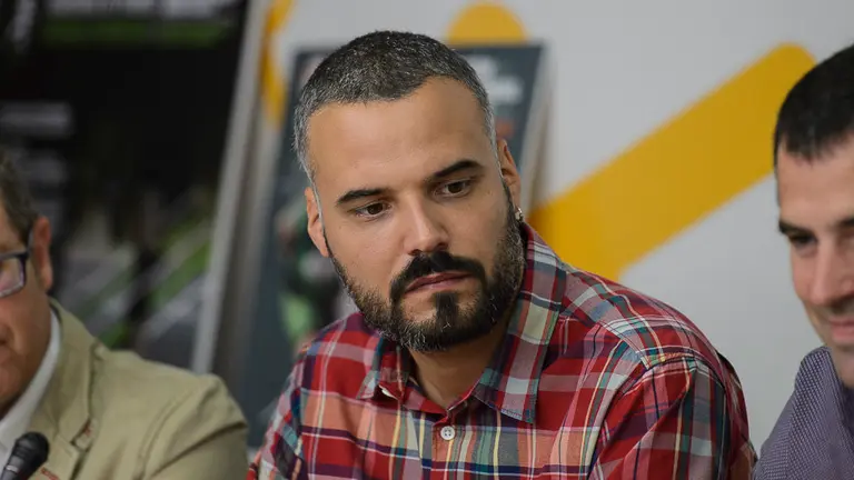 Oihan Mendo, alcalde de Puente la Reina. PABLO LASAOSA 01