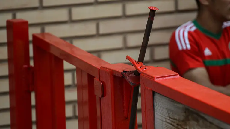 Un toro escapa del recorrido en Milagro y cornea a una joven. PABLO LASAOSA 03