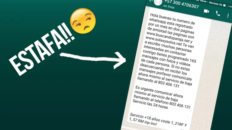 La estafa de WhatsApp que ha colocado la Policía Foral en Twitter