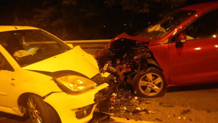 Accidente en Pamplona POLICÍA MUNICIPAL DE PAMPLONA