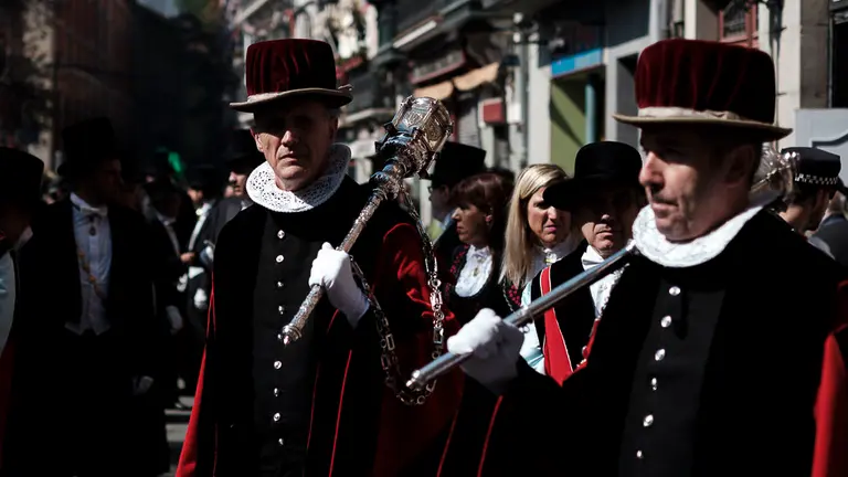 Celebración del Privilegio de la unión de los tres Burgos de Pamplona. PABLO LASAOSA 12
