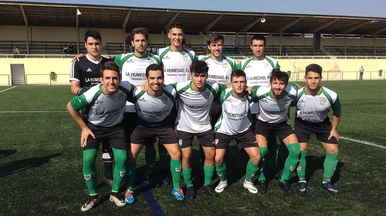 El Oberena 2018-19 en el primer partido de liga ante el Mendi