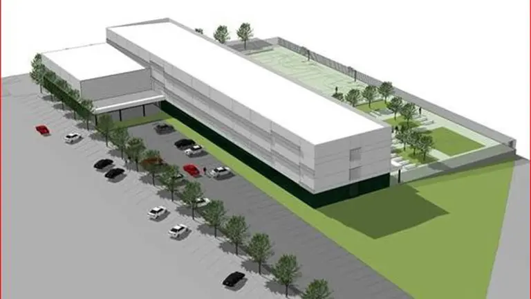 Diseño del que será el nuevo instituto de Sarriguren