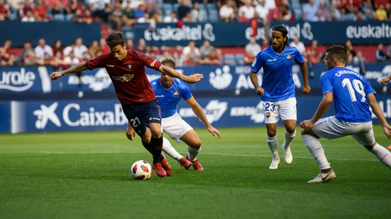 Partido de Copa entre el Osasuna y el Reus. MIGUEL OSÉS_3