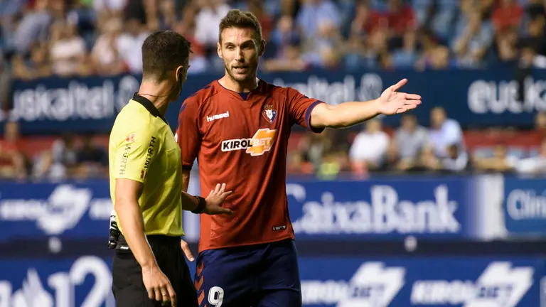 Soto Grado Xisco. Partido de Copa entre el Osasuna y el Reus. MIGUEL OSÉS_16