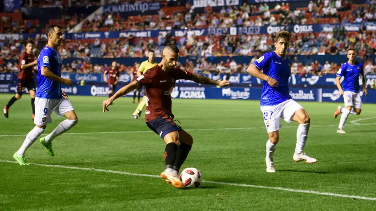 Partido de Copa entre el Osasuna y el Reus. MIGUEL OSÉS_22