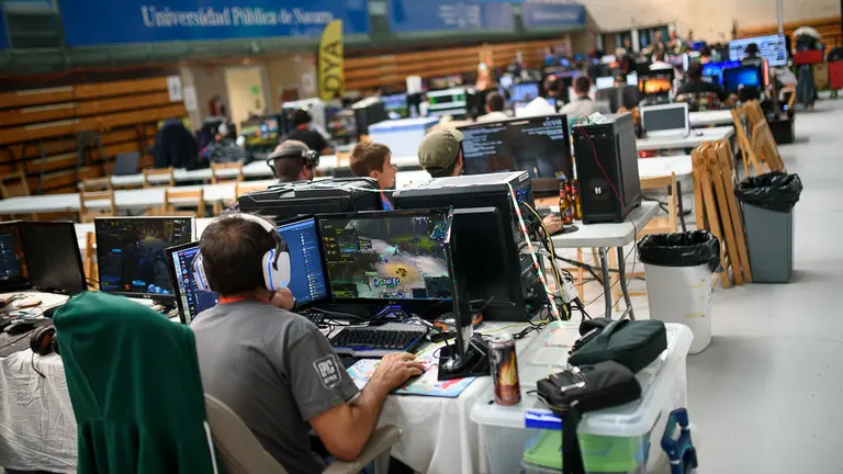 Navarra LAN Party, un encuentro para aficionados a la tecnología. PABLO LASAOSA 03