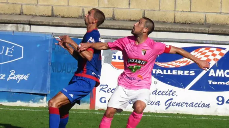 Partido Amorebieta - Tudelano en Urritxe. CD Tudelano.