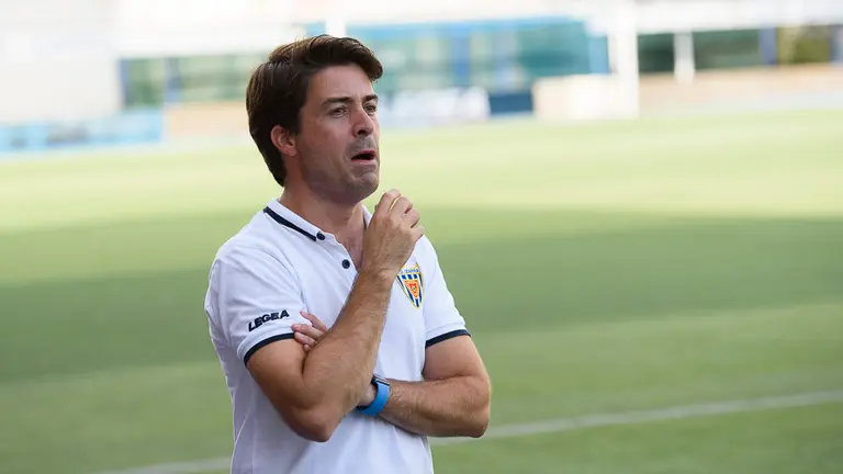 Partido entre Izarra y Racing de Santander. PABLO LASAOSA 24